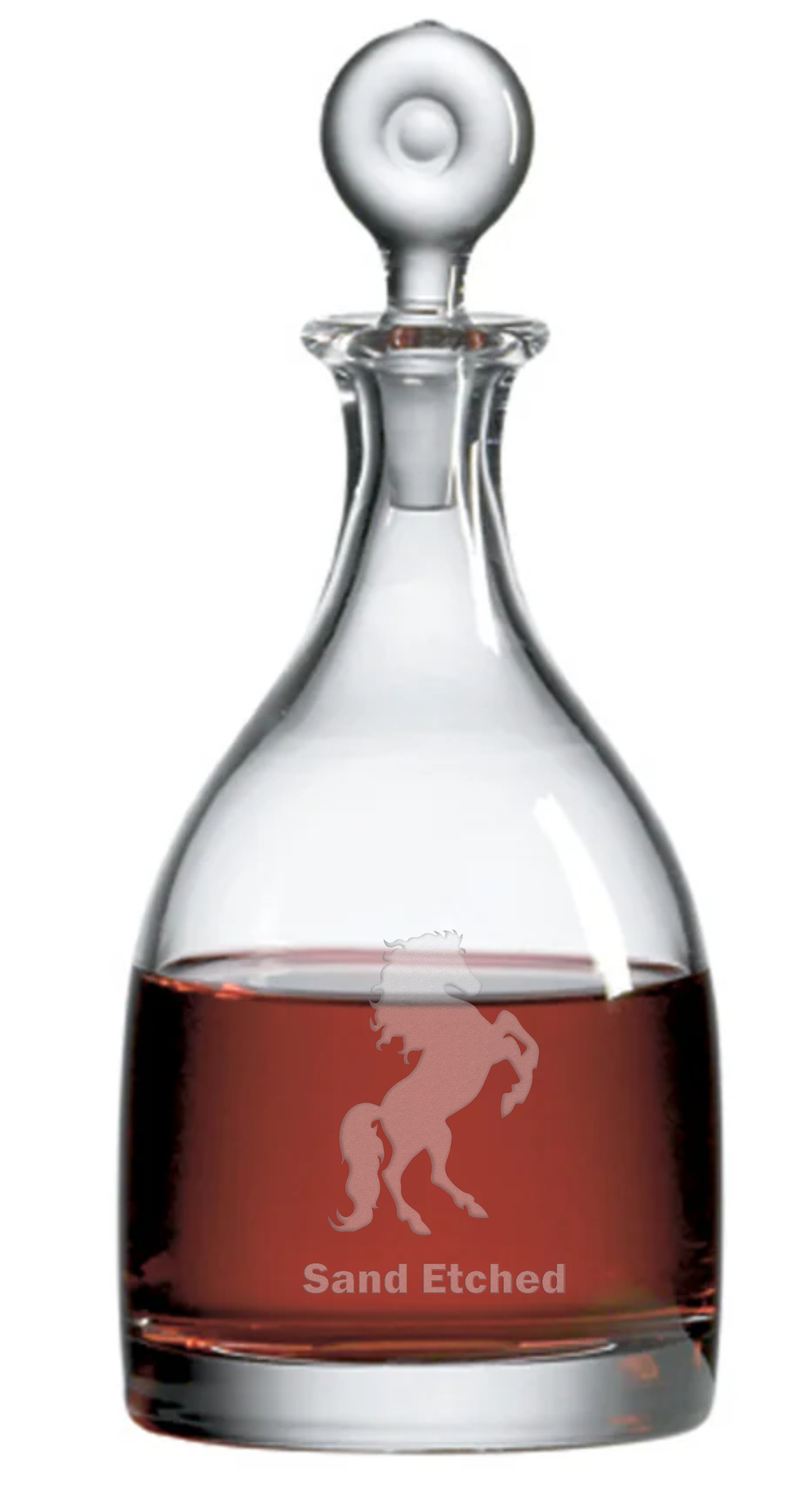 Monticello Lead-Free Crystal Decanter