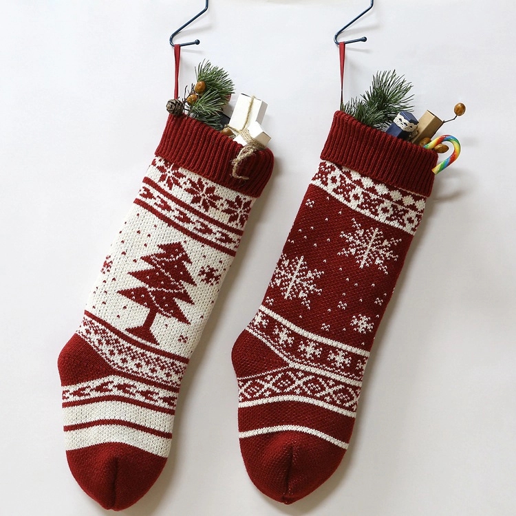 Knitted Christmas Stocking 2