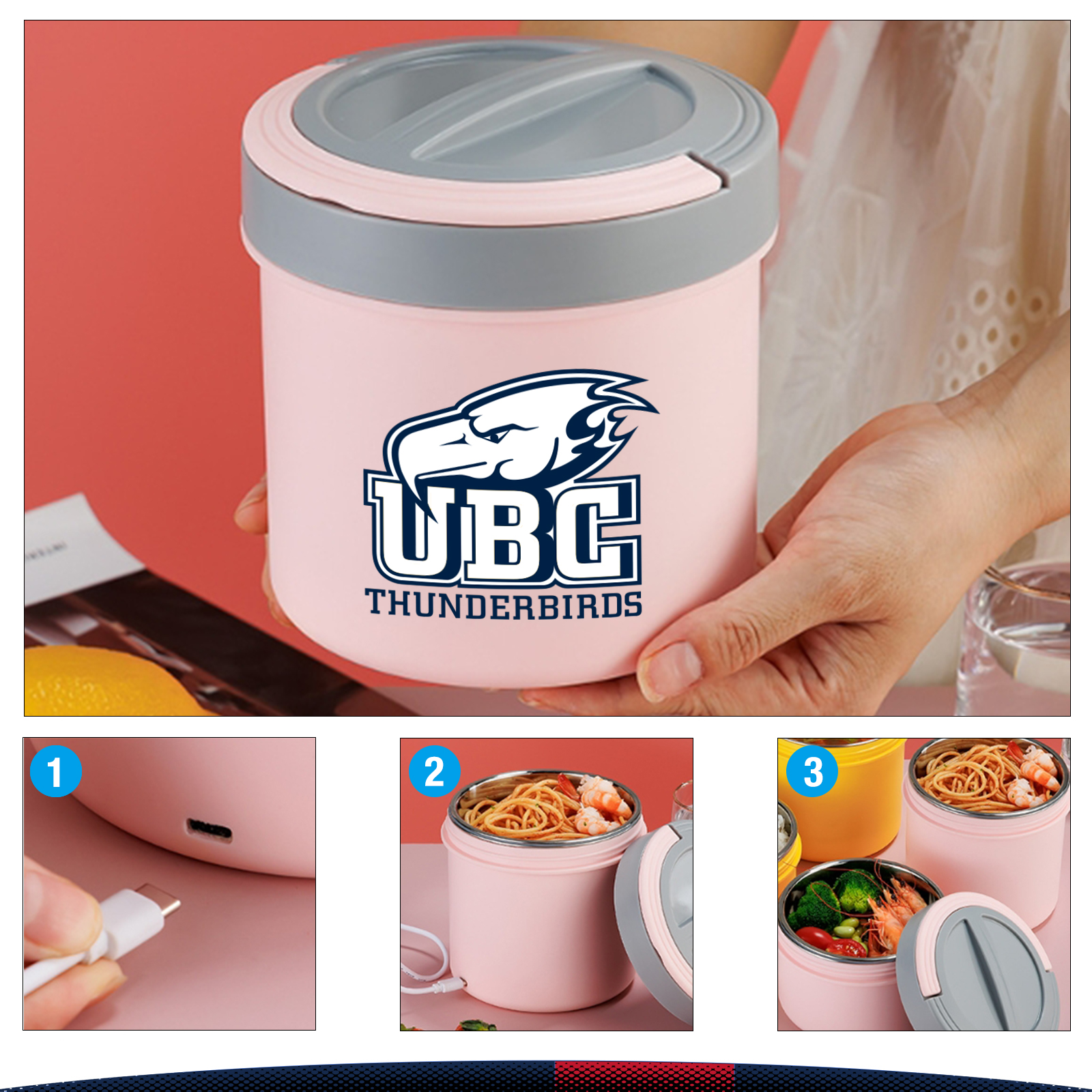 Caspop Electric Lunch Box 5