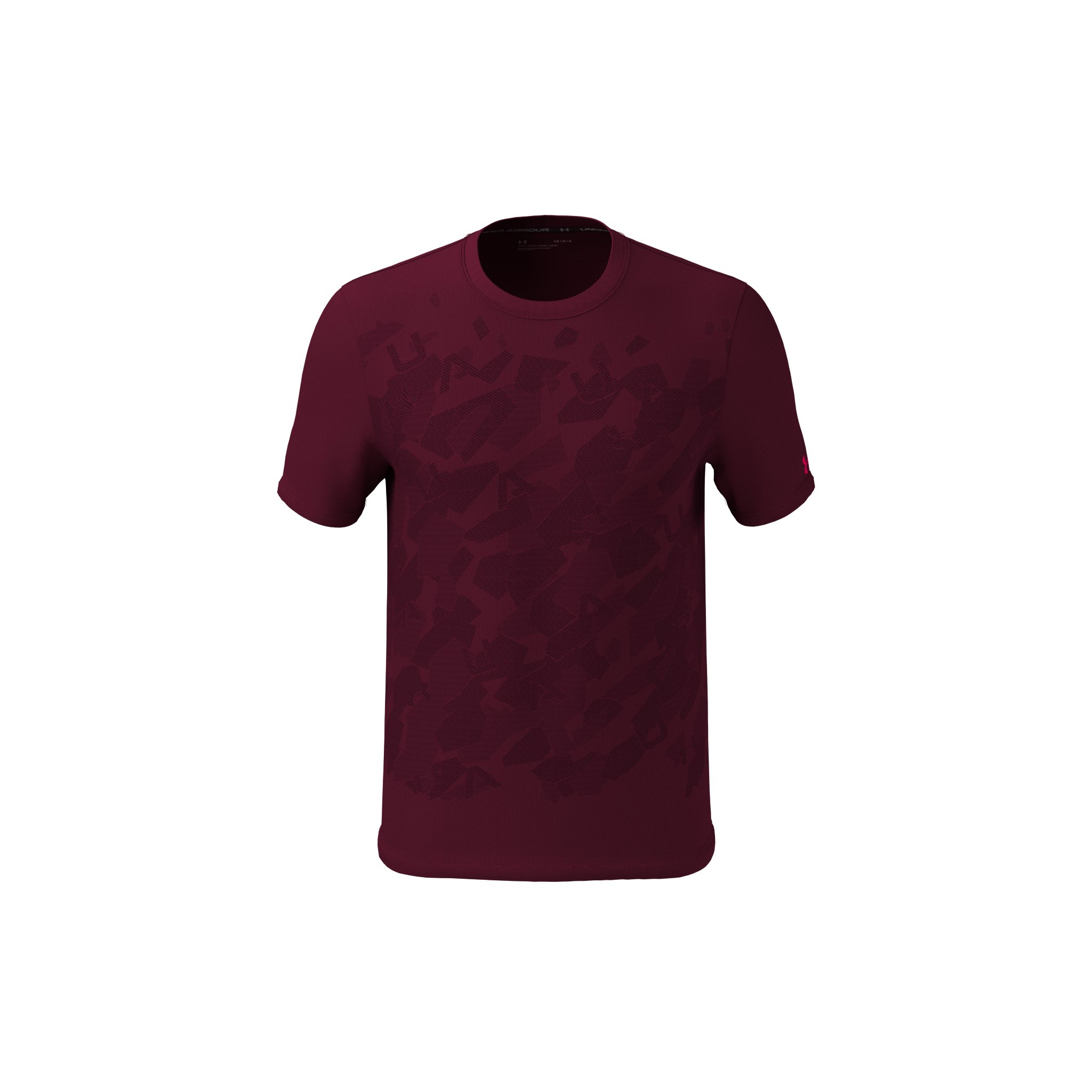 Men's UA Seamless Camouflage Short Sleeve 1