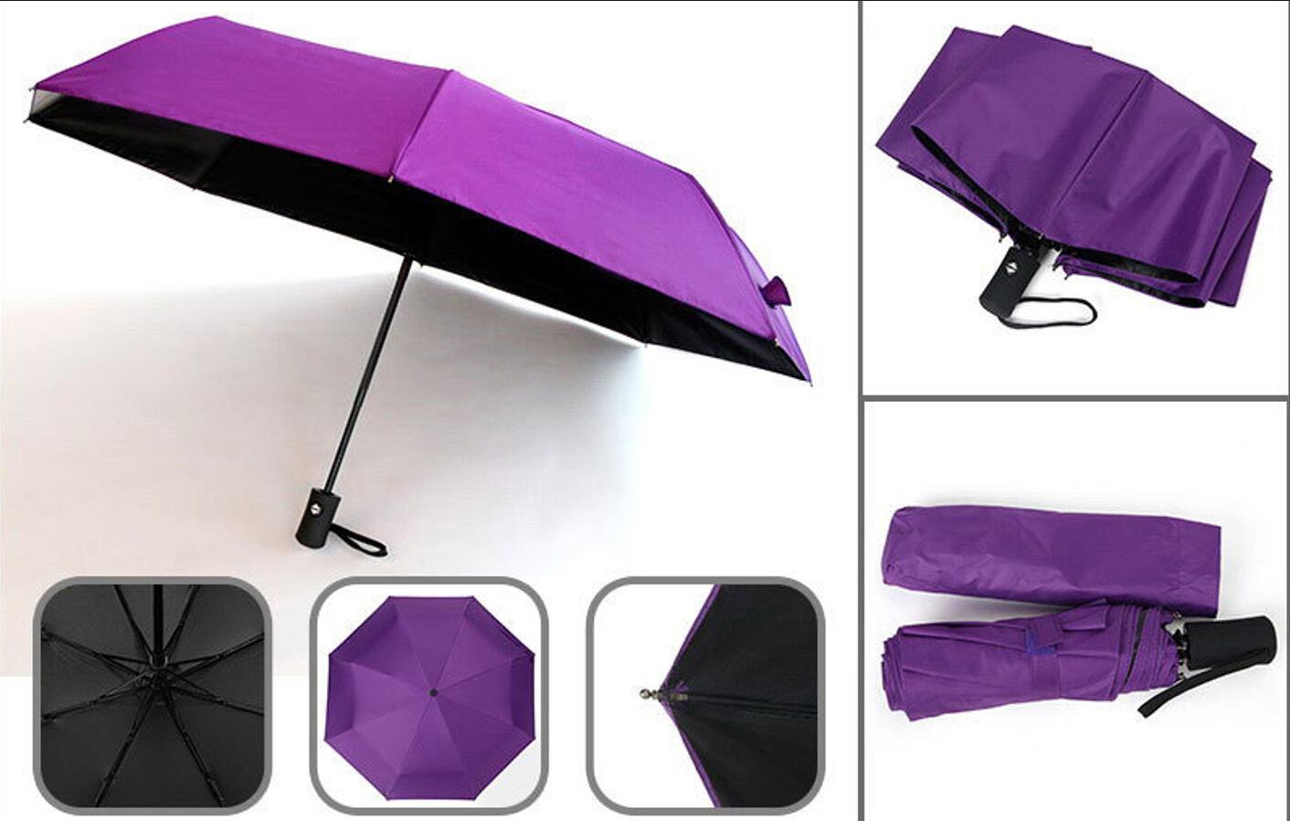 10-Rib Automatic Folding Umbrella 2