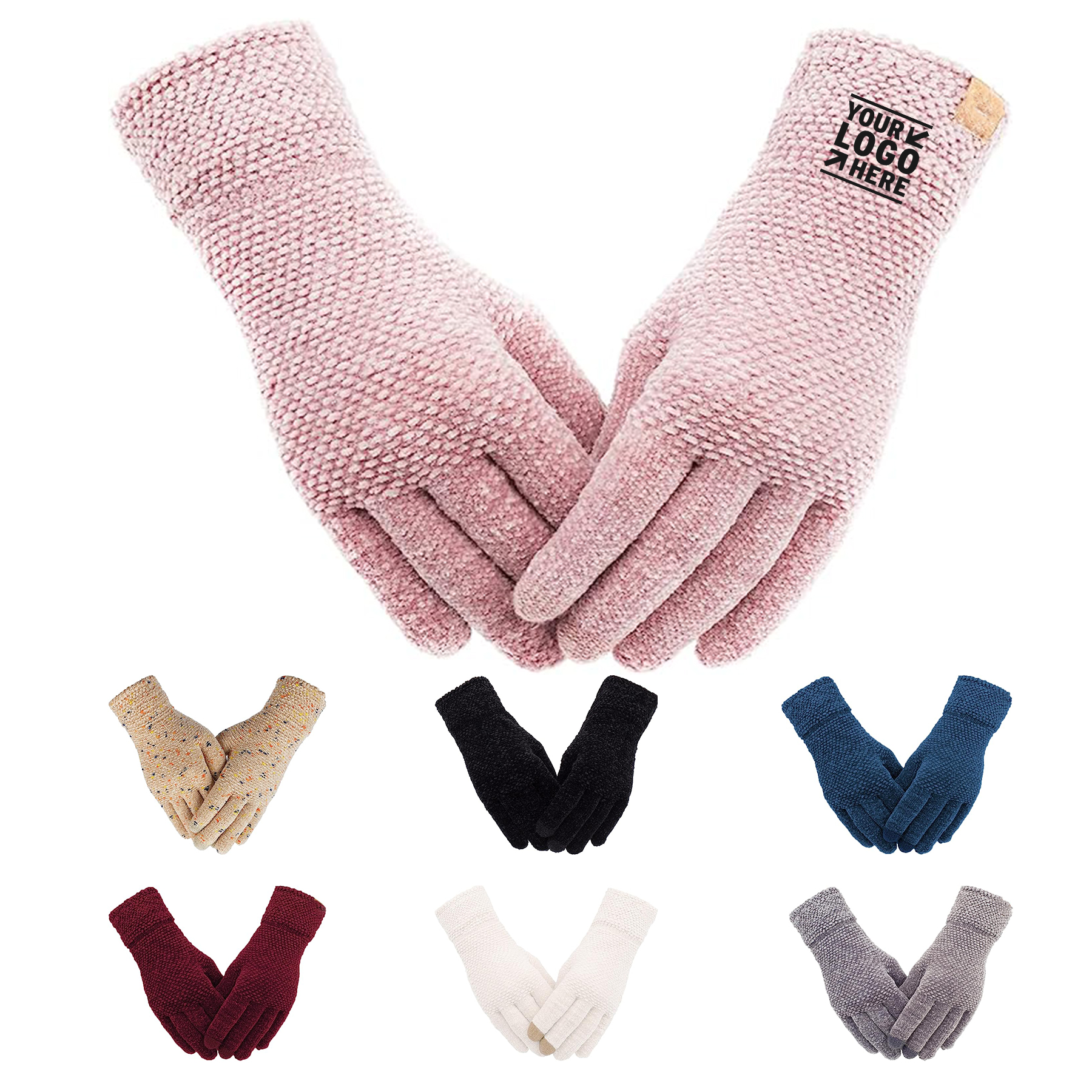 Women Winter Touchscreen Gloves 2