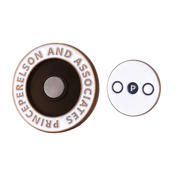 Soft Enamel Magnetic Ball Mark 5