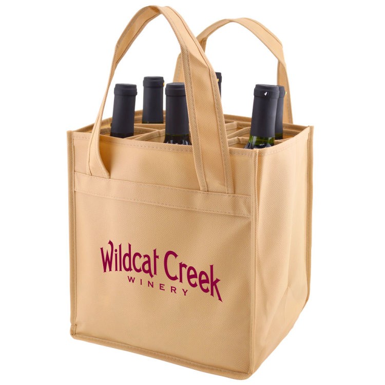Versatile 6 Bottle Wine Bag 14