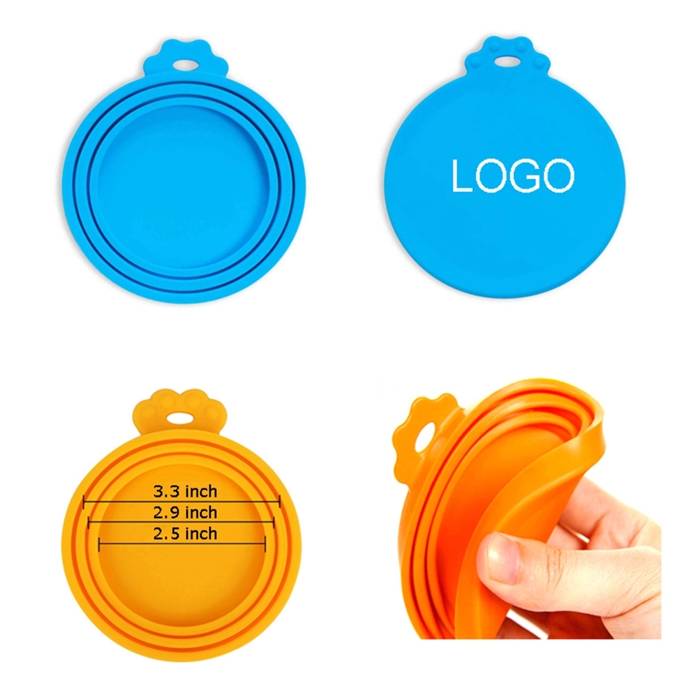 3-Step Silicone Pet Food Can Lids 2