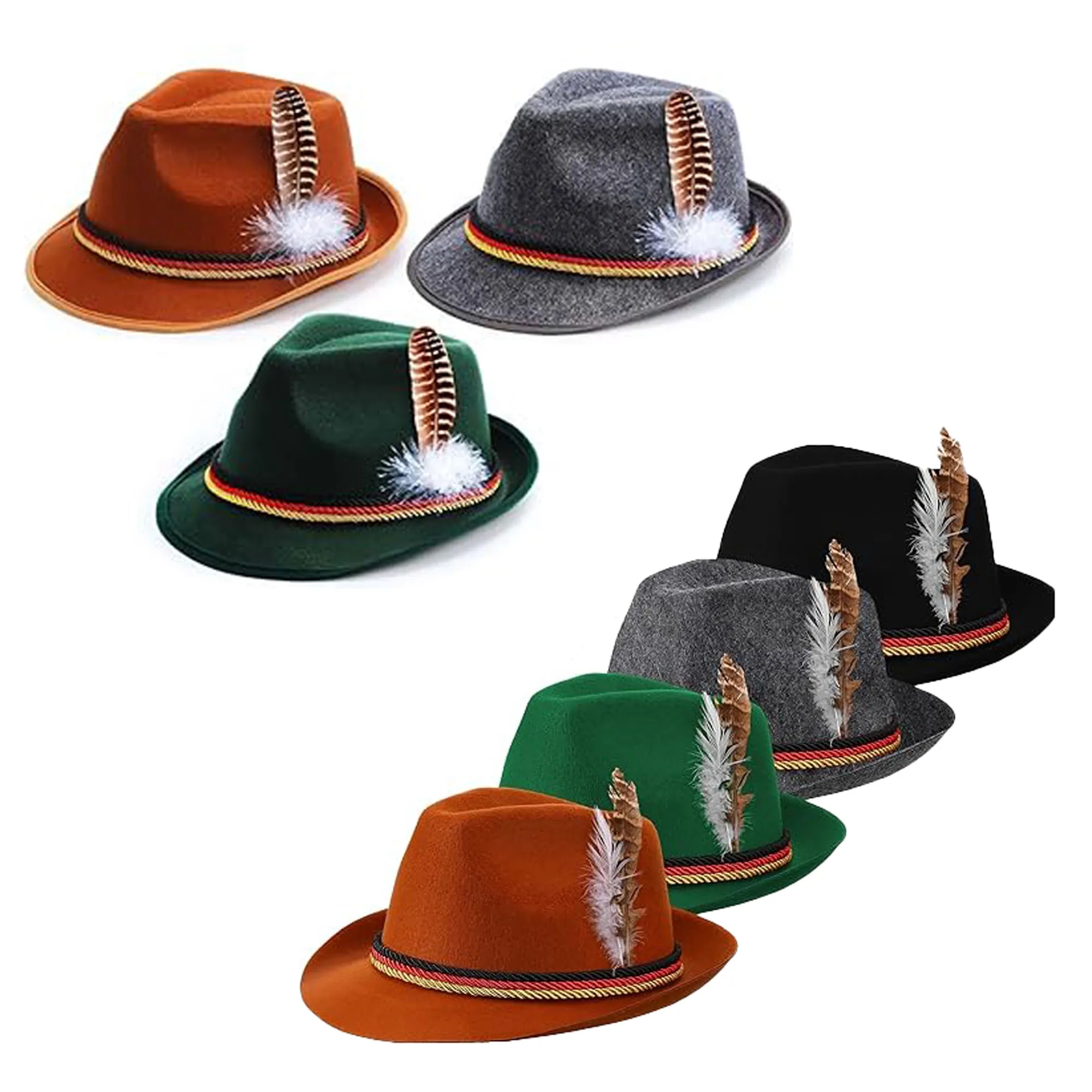 Deluxe Adult Oktoberfest Hat 2