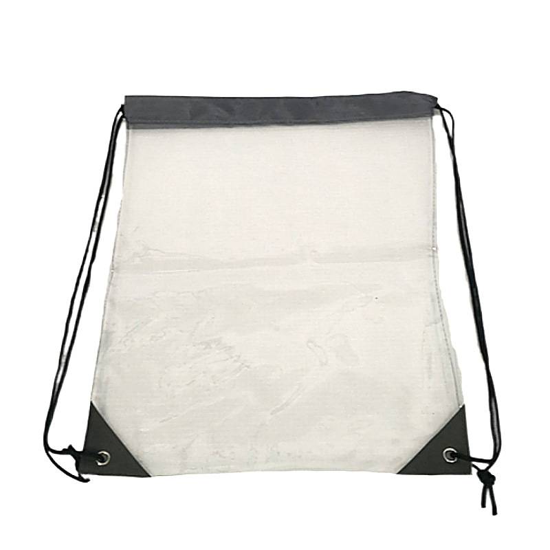 Drawstring PVC Clear Bag 4