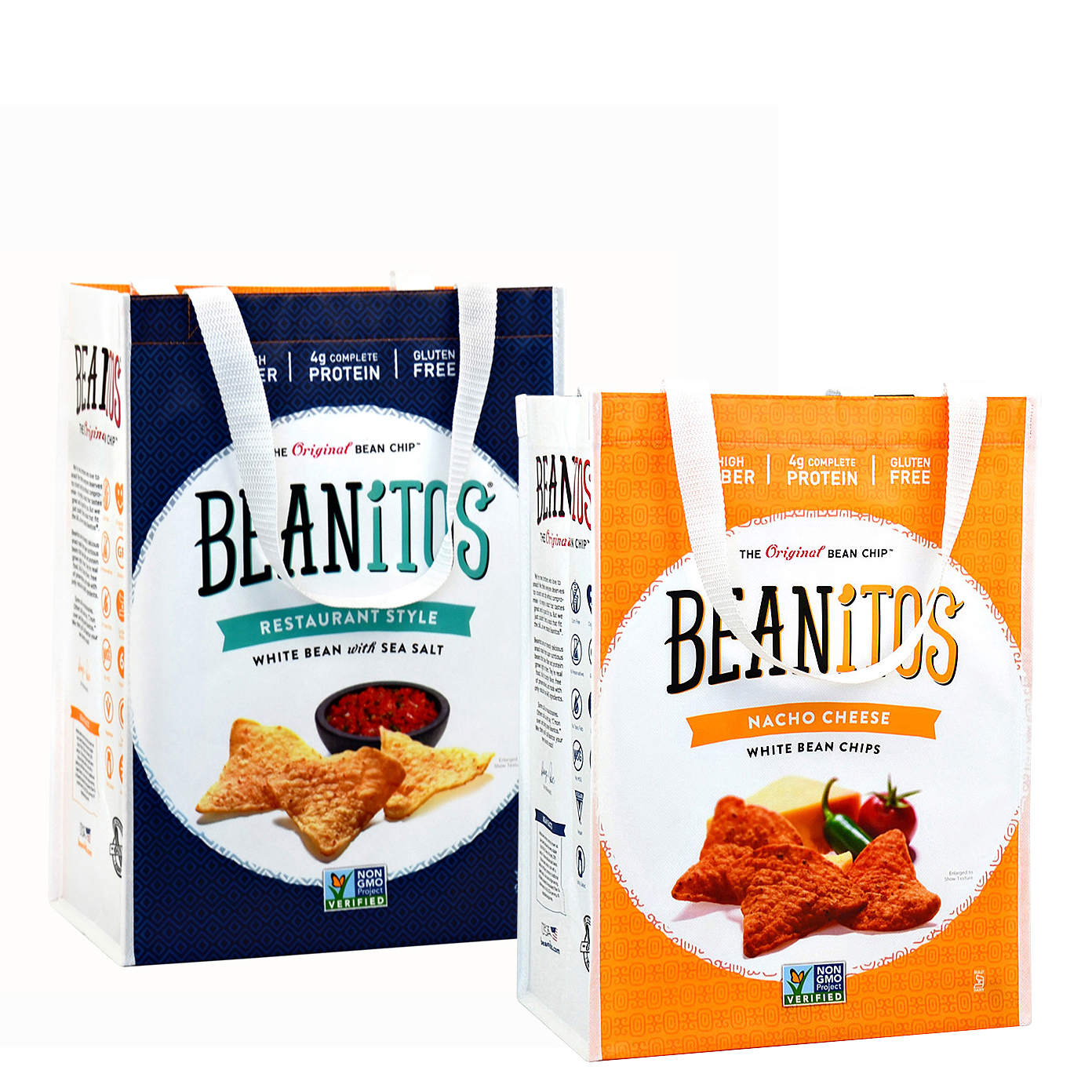 Custom 120g Laminated Non-Woven Shopping Tote Bag 11.5"x15"x7.5" 1