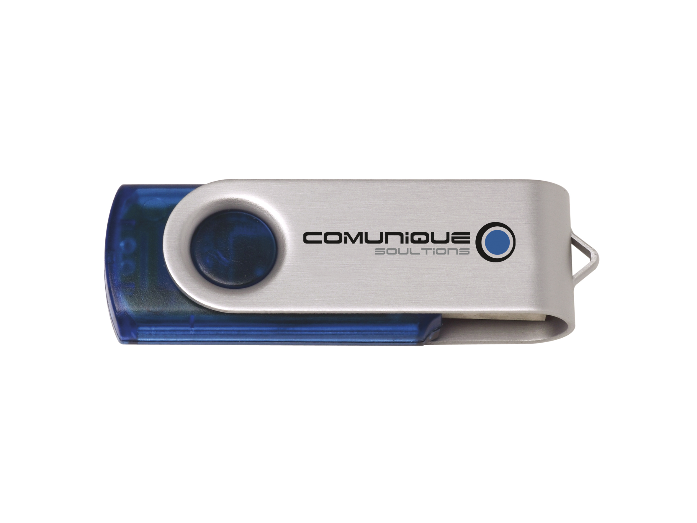 Universal Source® 2 GB Translucent Folding USB 2.0 Flash Drive 2