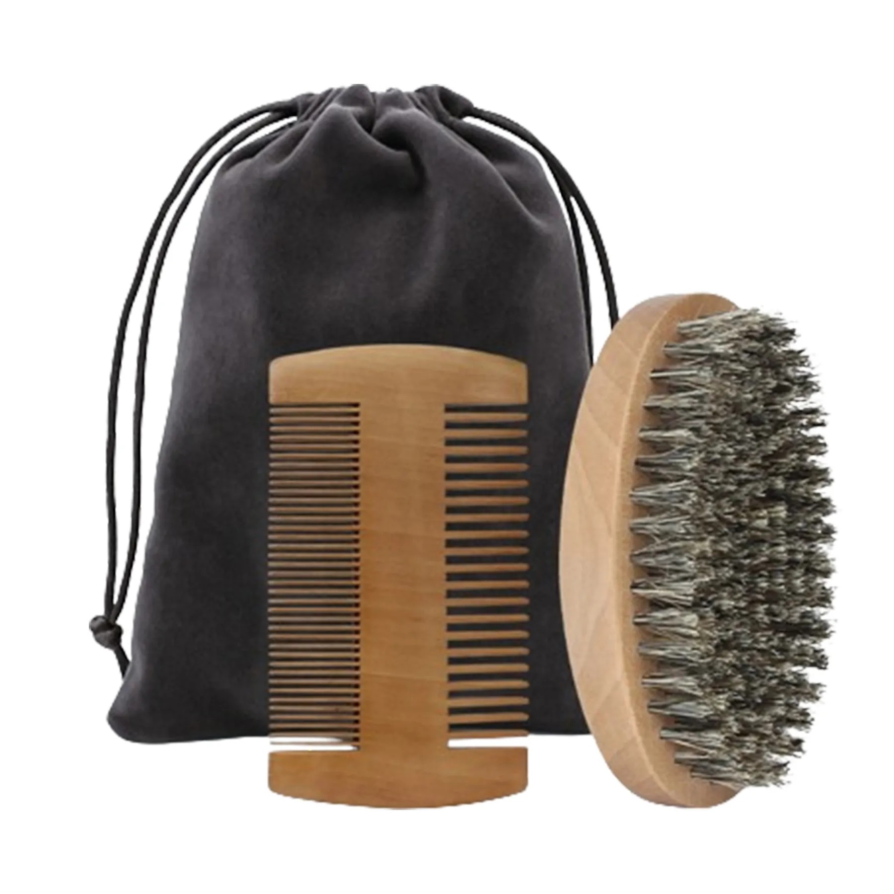 Mustache Brush And Comb Kit 2