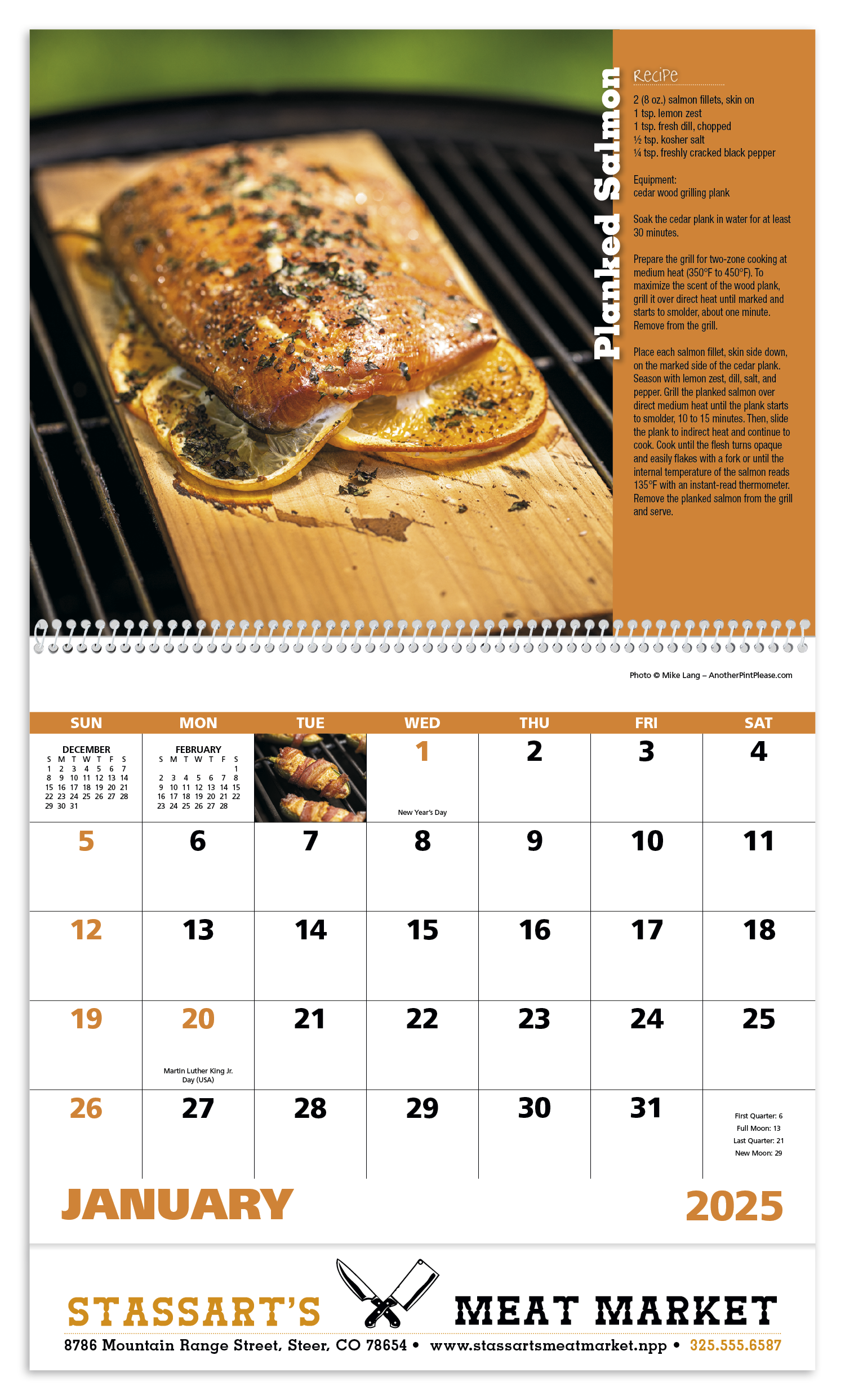 Good Value™ Grilling - Spiral Calendar 17