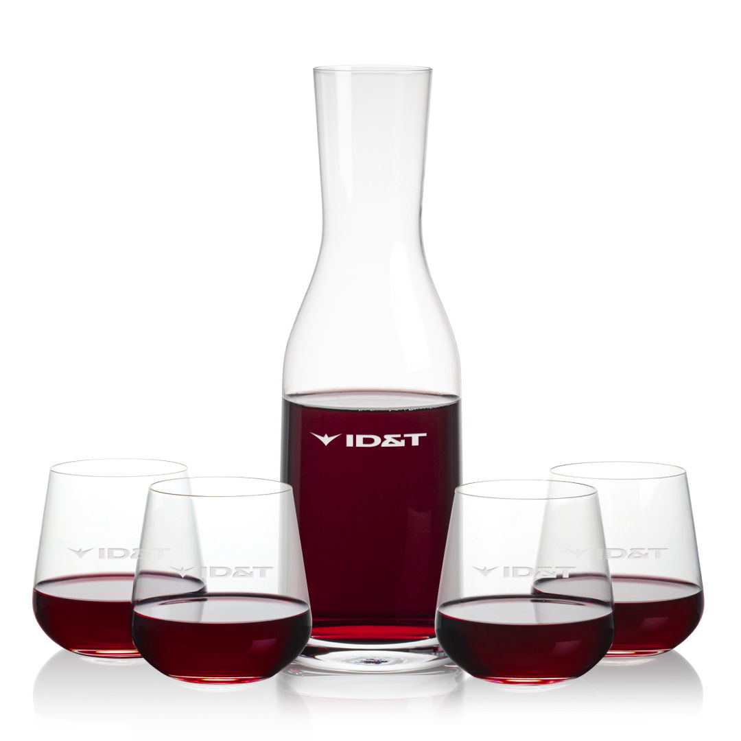 Caldmore Carafe & Howden Stemless Wine