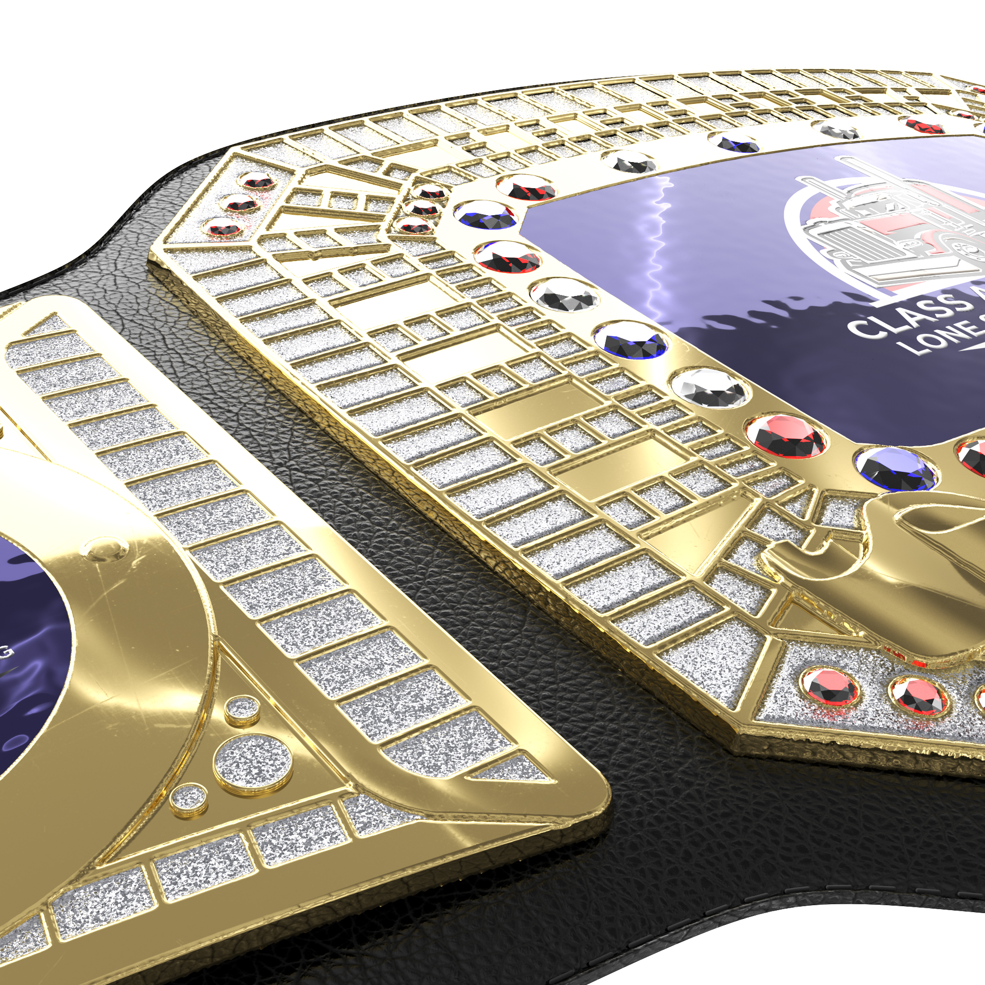 Express Vibraprint® Championship Award Belt 33
