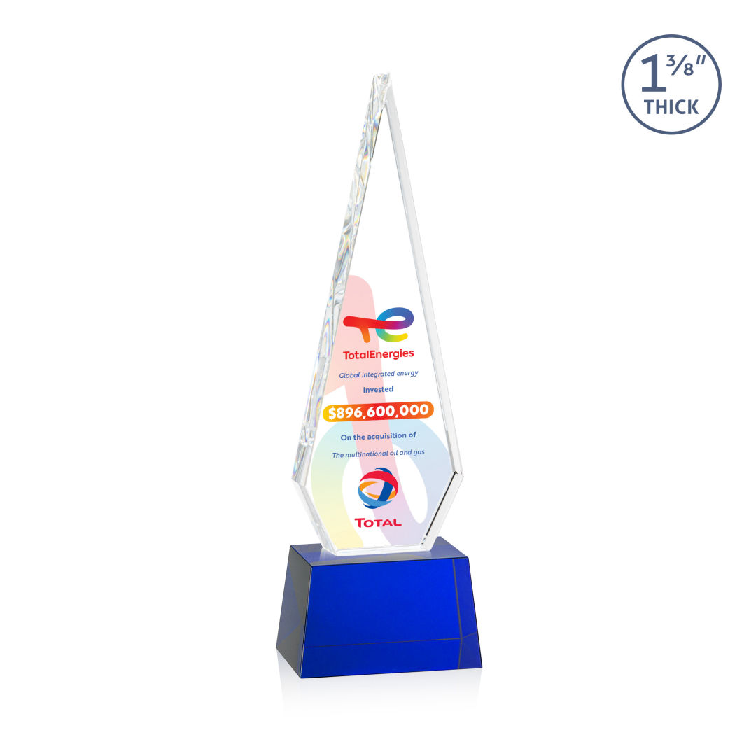 Springfield VividPrint™ Award on Robson Base - Blue 11