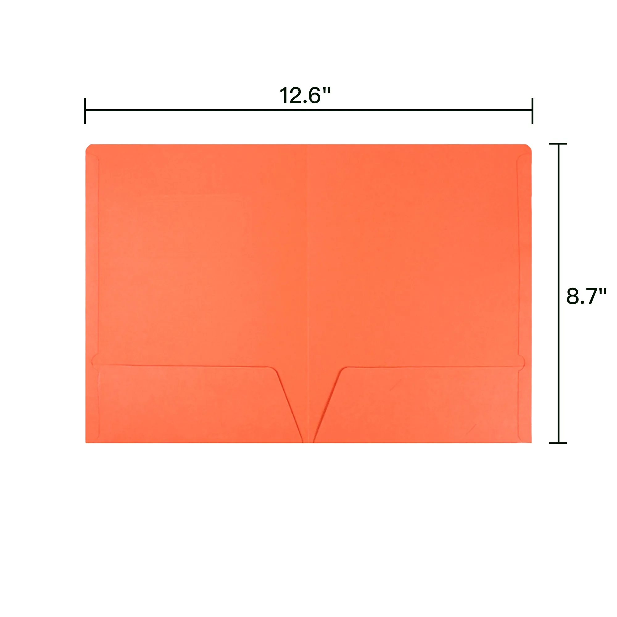 A4 Heavy Duty Paper Pockets File Folder 5