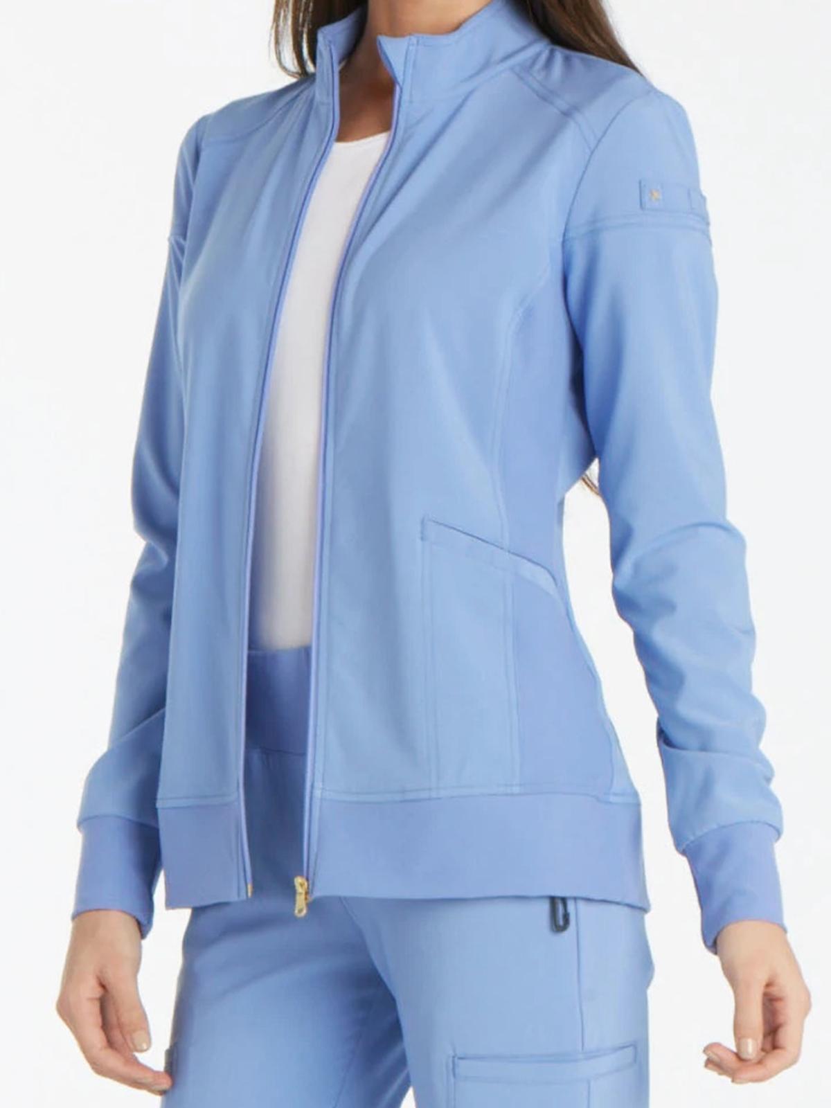 Cherokee - iFlex - 2 Pocket Zip Front Jacket 6