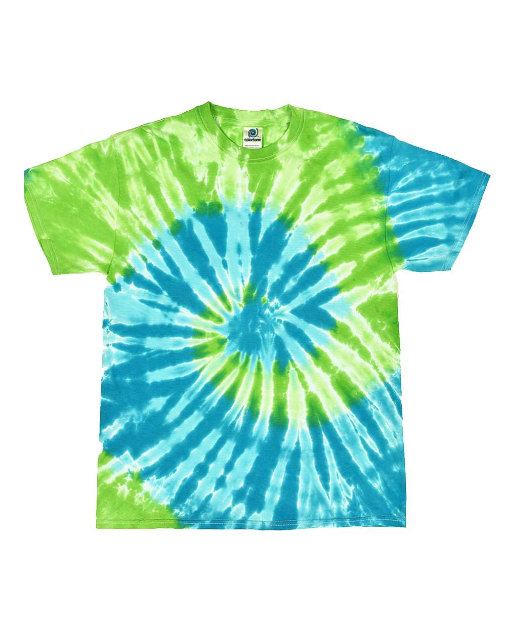 Unisex Multi-Color Tie-Dyed T-Shirt - 1000 41