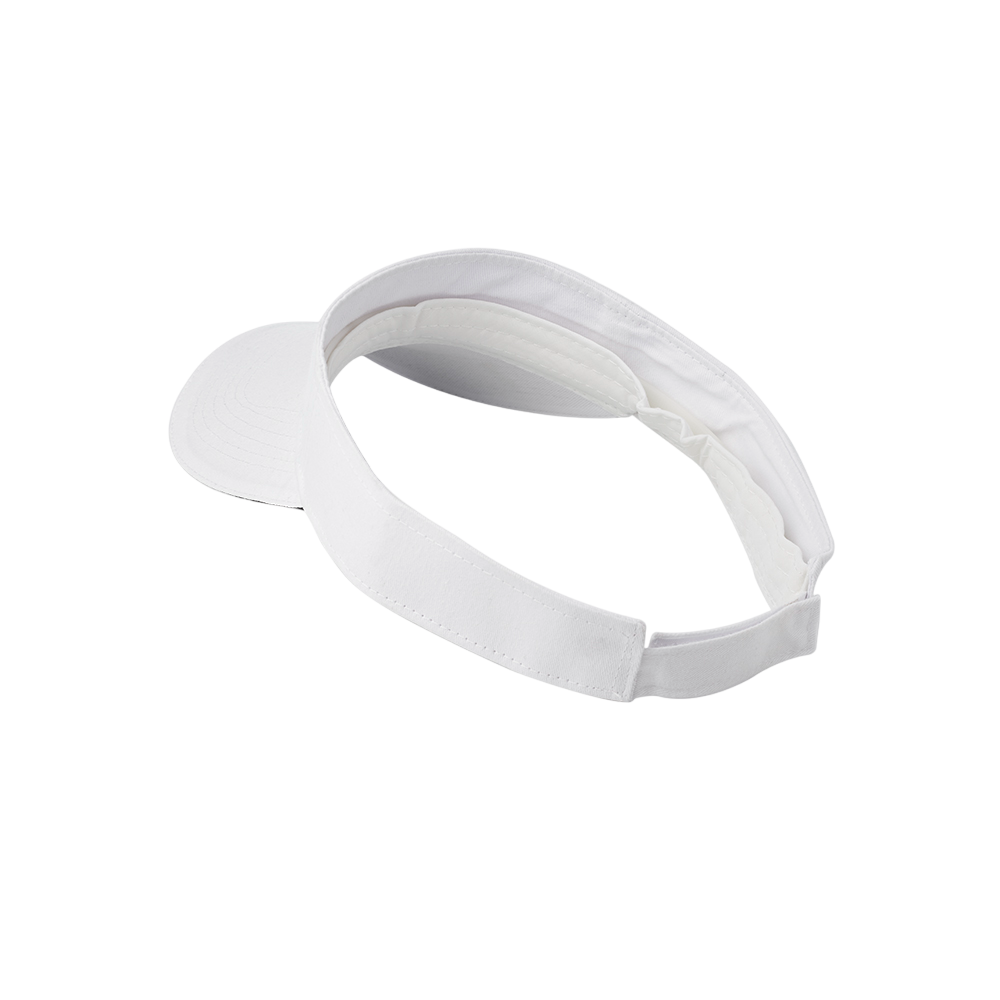 Strap Closure Cotton Sandwich Visor 3