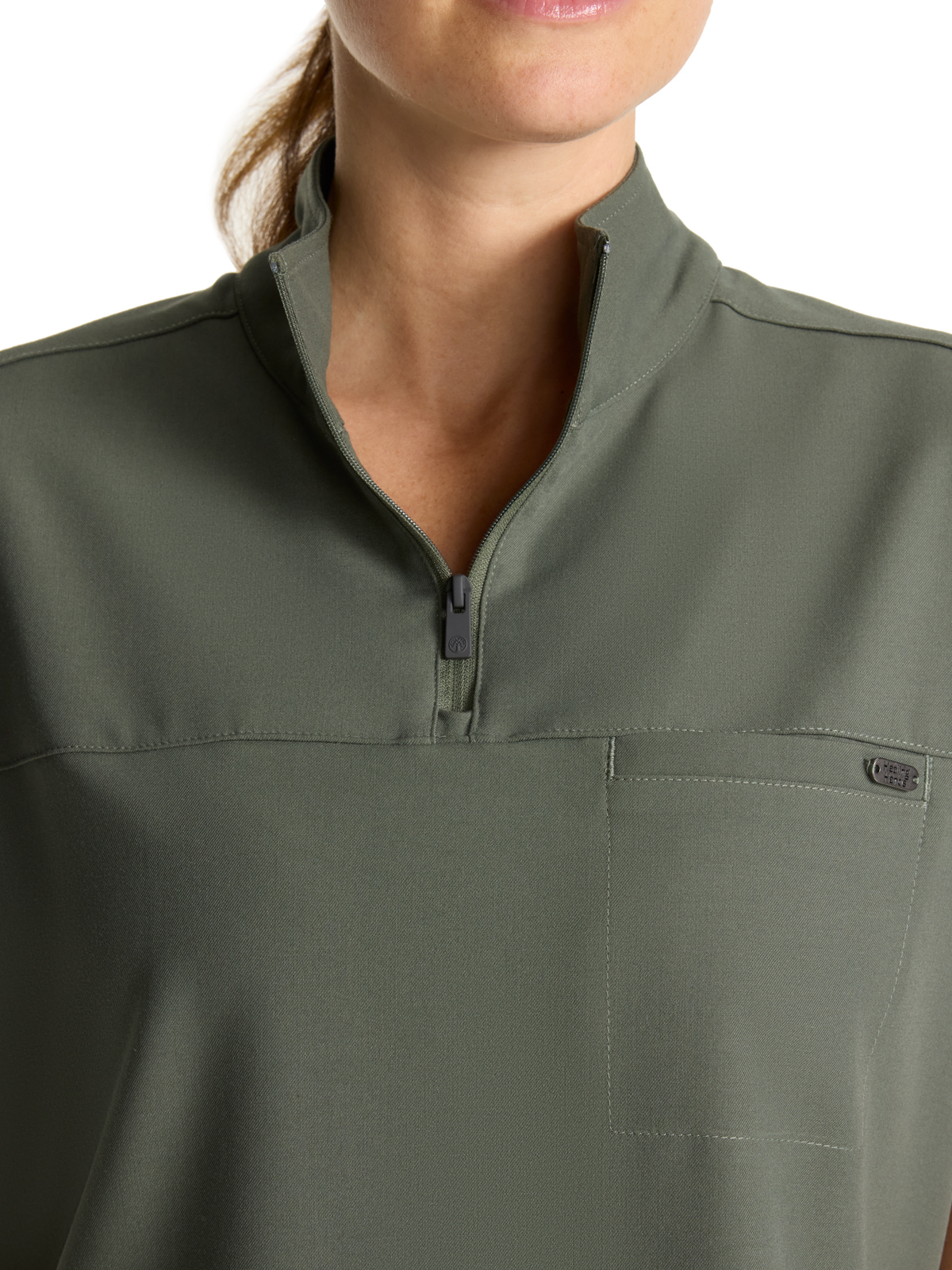 Healing Hands - HH Quest - Women's 1-Pocket Partial Zip Top 3
