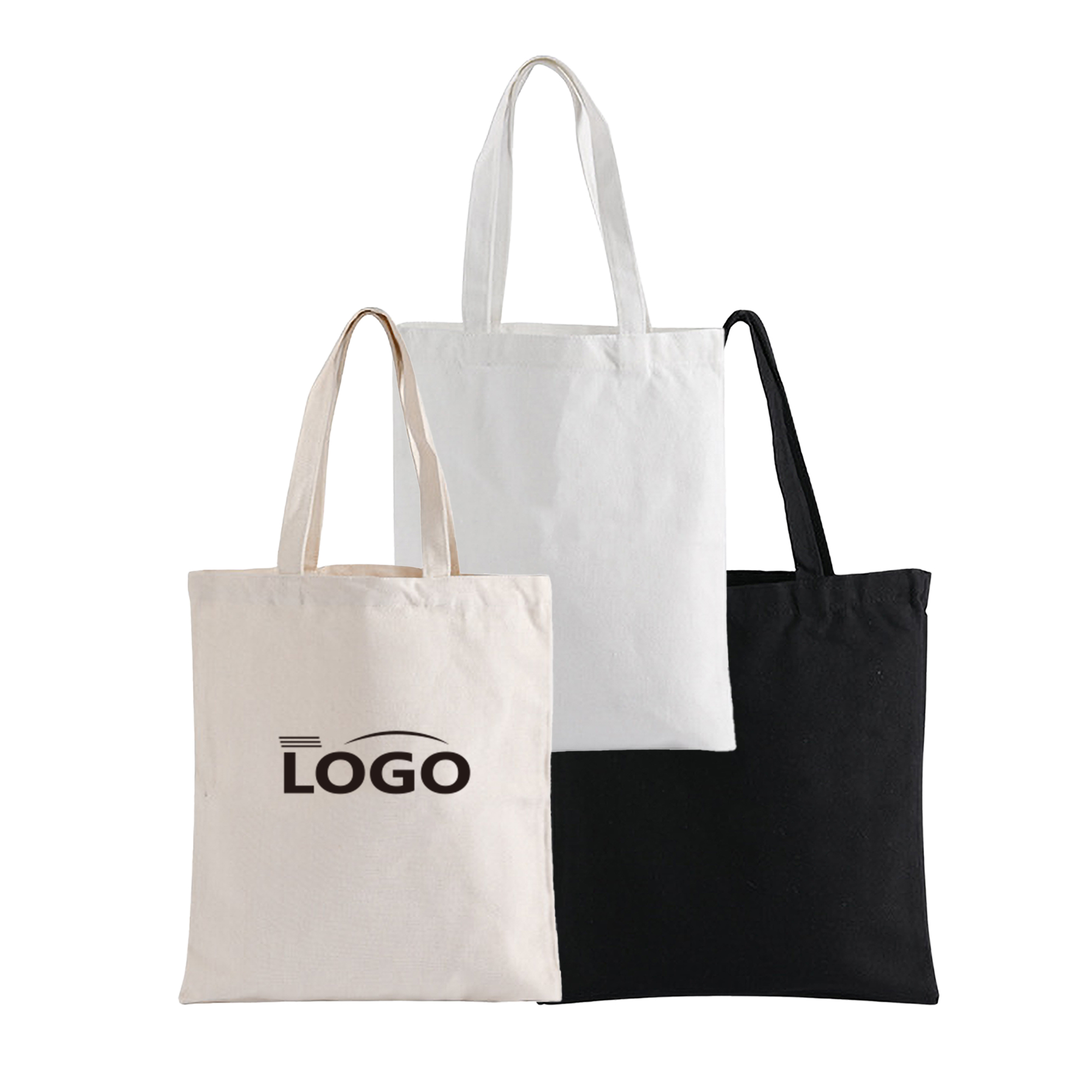 98% Cotton Canvas Tote Bag Foldable Grocery Eco-Conscious 1