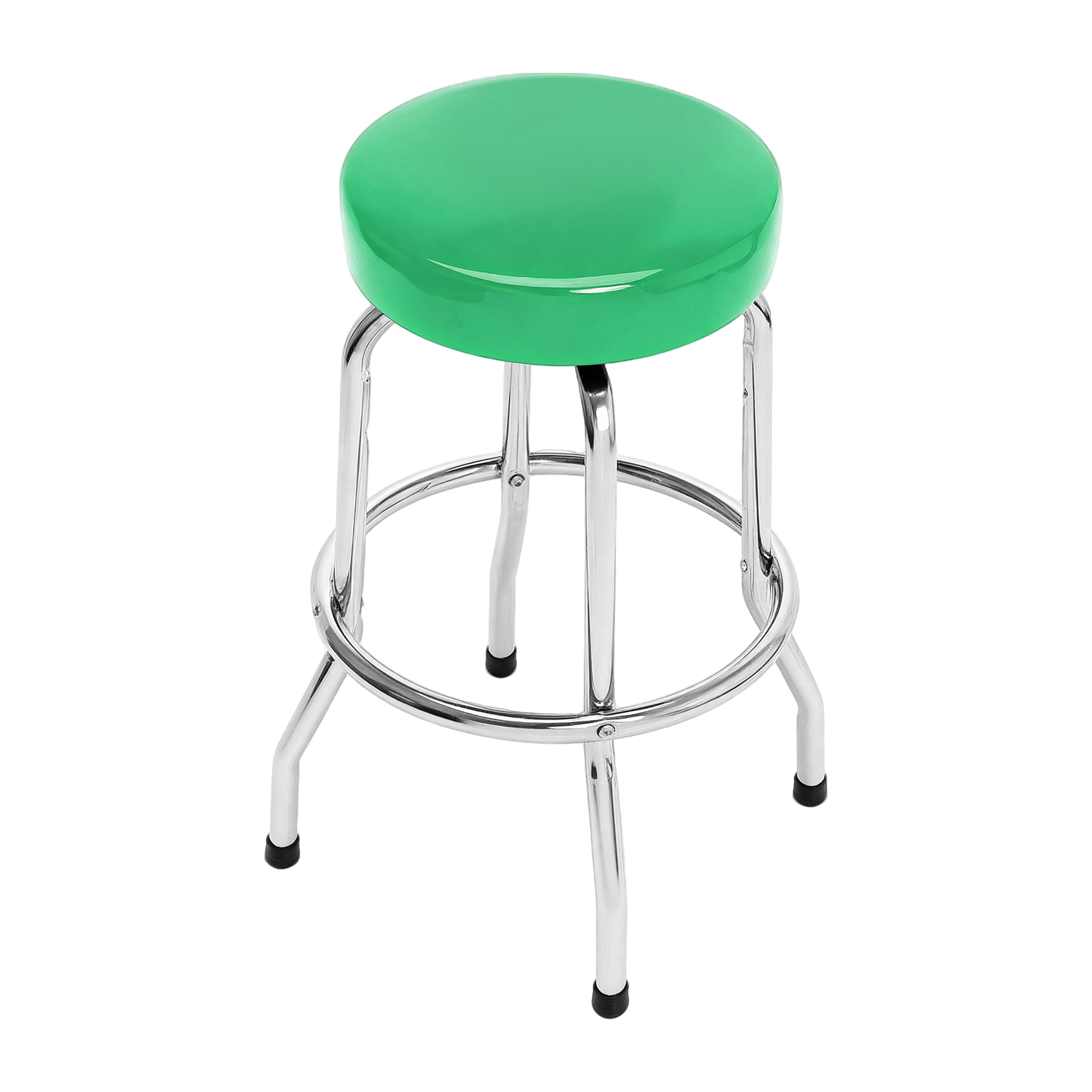 25'' Rotatable PVC Bar Stool 6