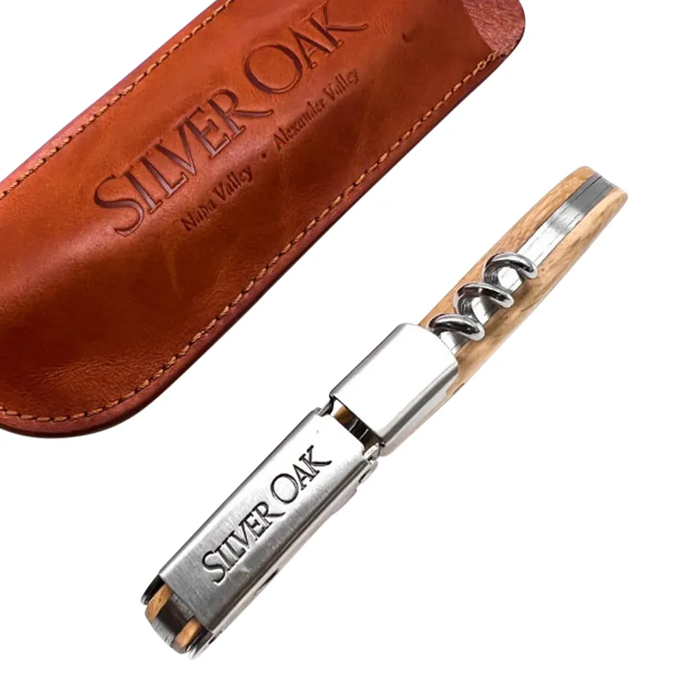 Leather Corkscrew Gift Sleeve 5