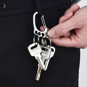 Footprint Shaped Key Holder Carabiners 4