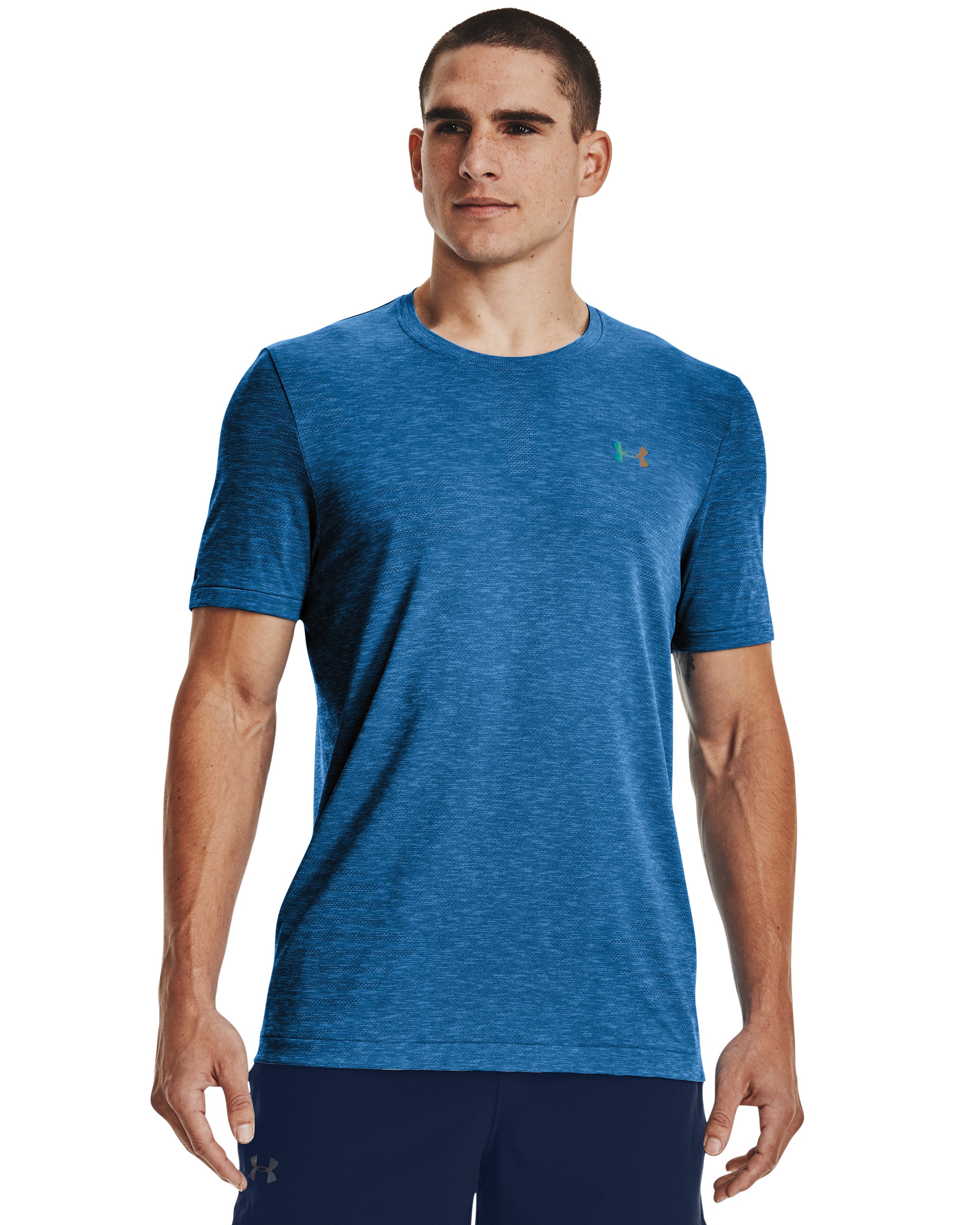 UA RUSH Seamless GeoSport Men's Short Sleeve 13