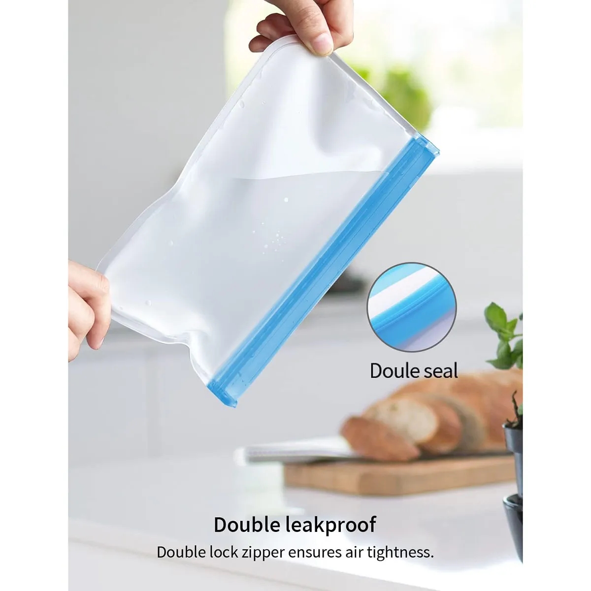 Reusable Storage Bags Stand Up 4