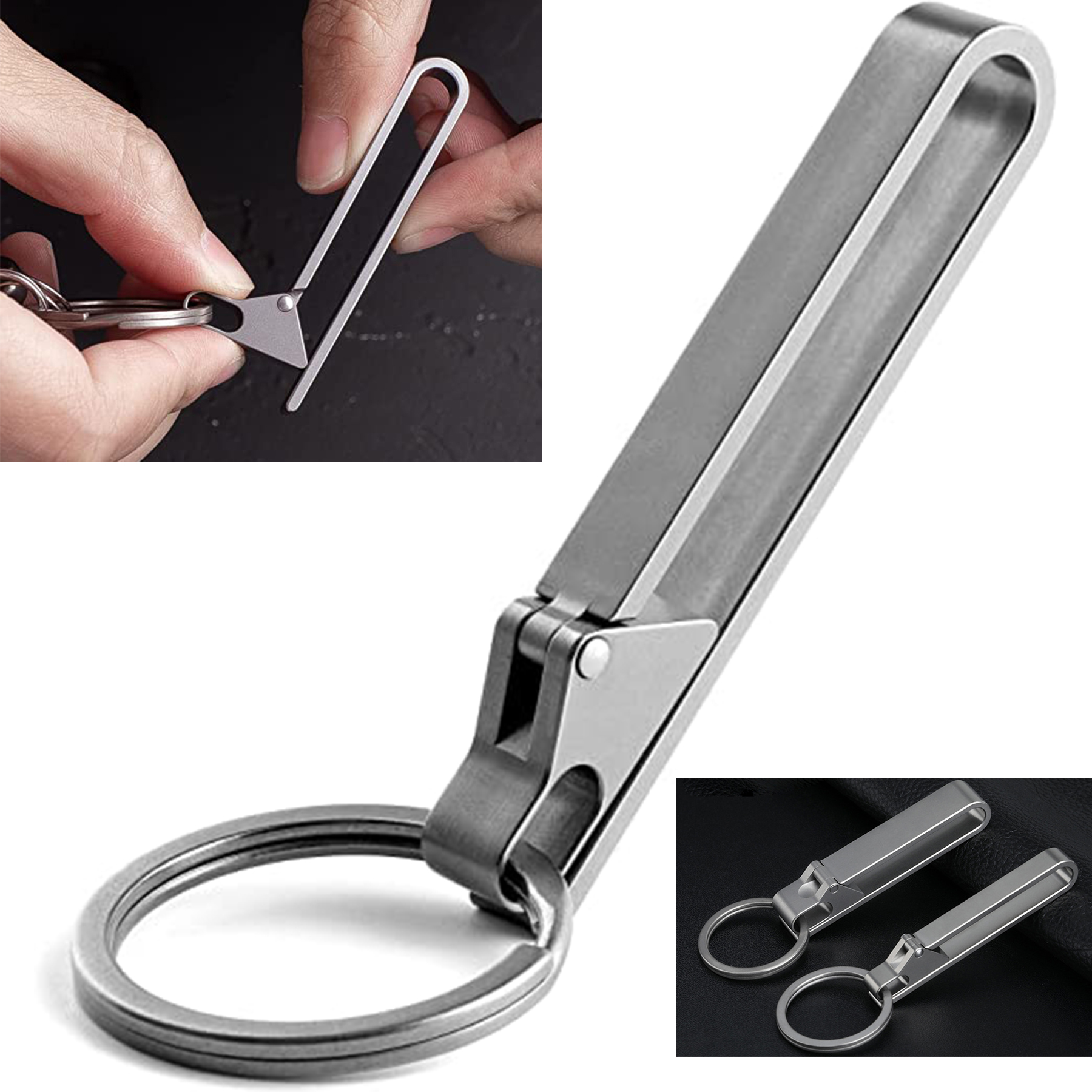 EDC Belt Keychain Clip