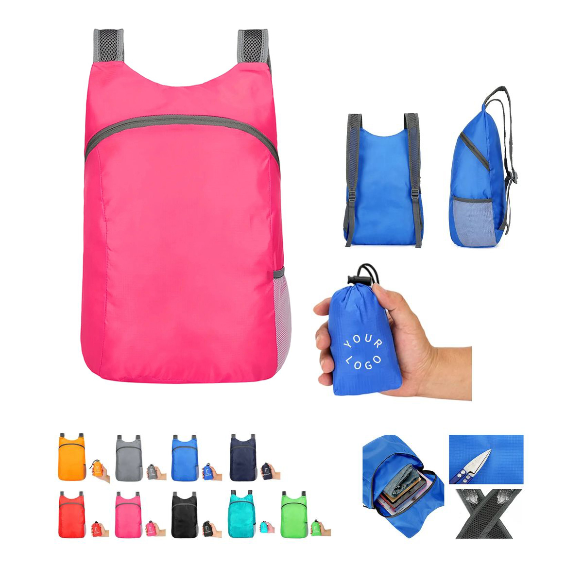 Polyester Water Resistant Hiking Bag 11