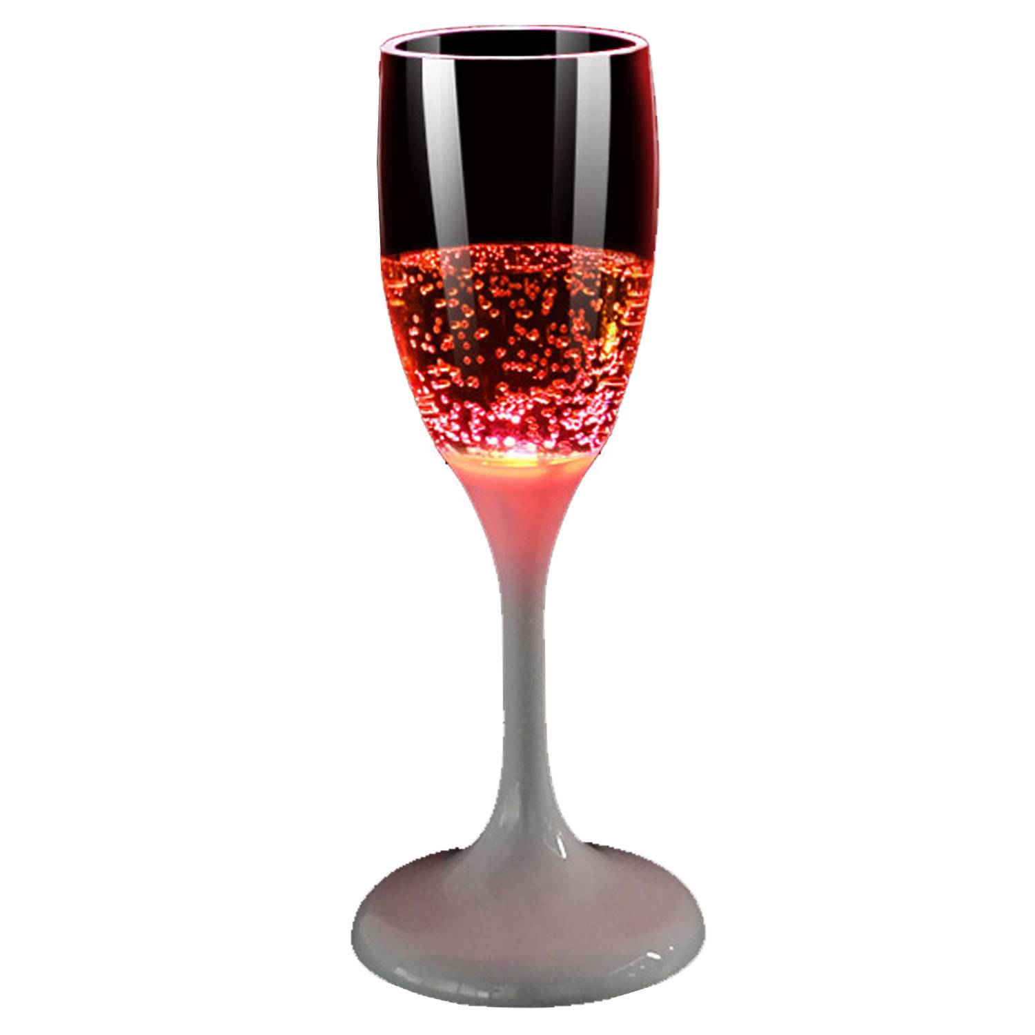 4oz LED Luminous Champagne Wine Cup Food Grade Plastic 4