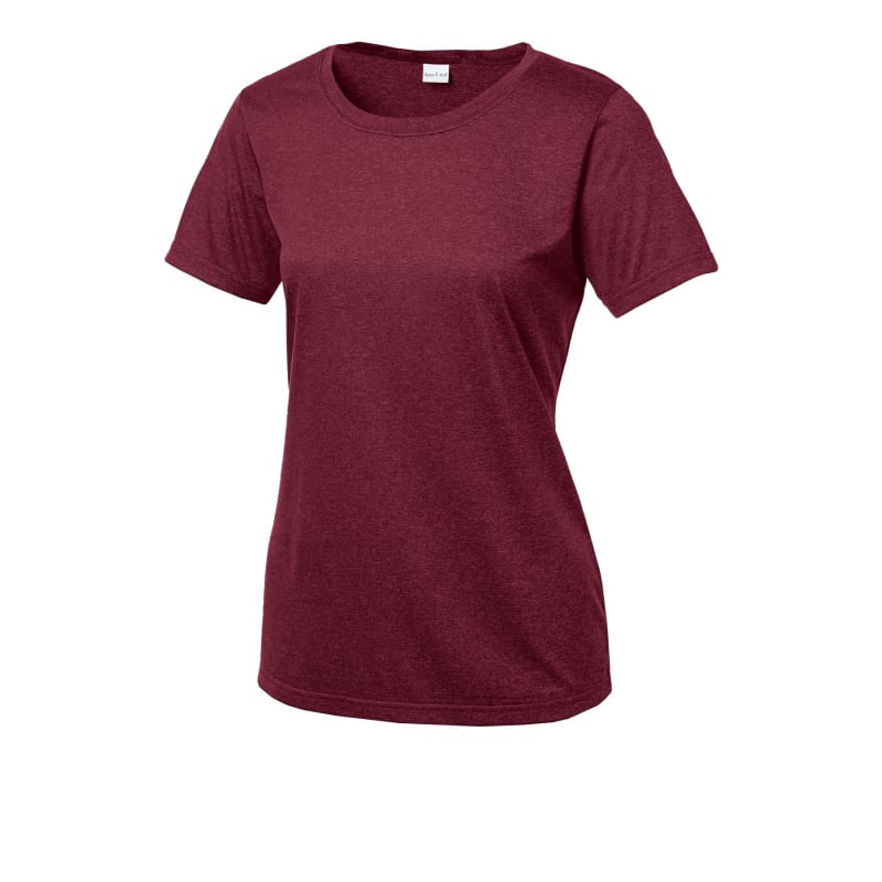 Sport-Tek Women's Heather Contender Scoop Neck Tee. 58