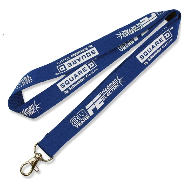 Customized Nylon Lanyard with Lobster Hook 5