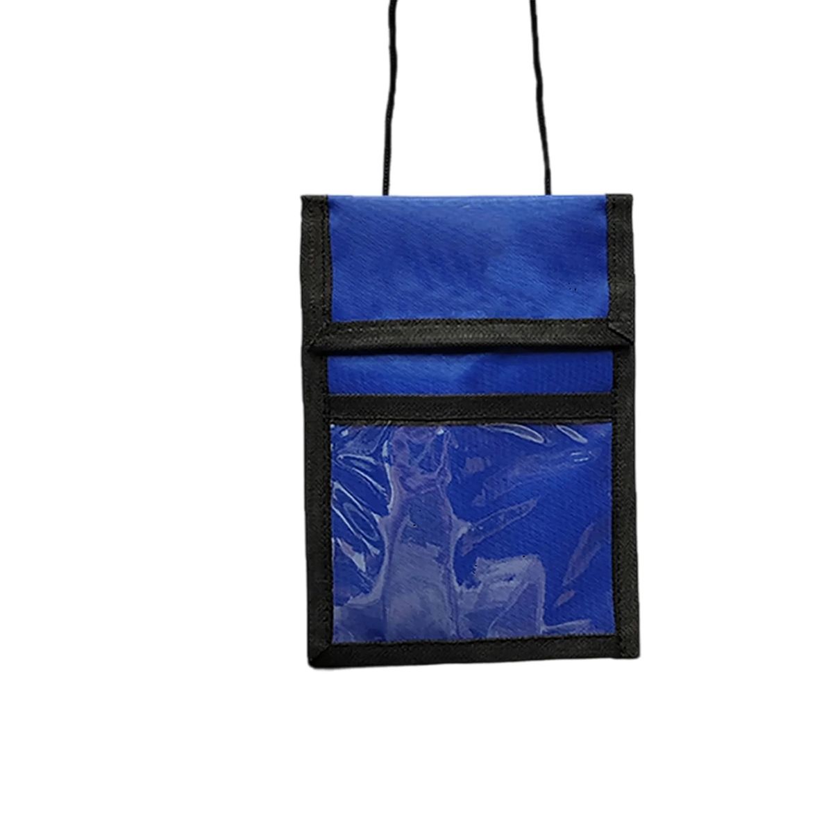 Zippered Neck Wallet with Clear Display Pocket 3