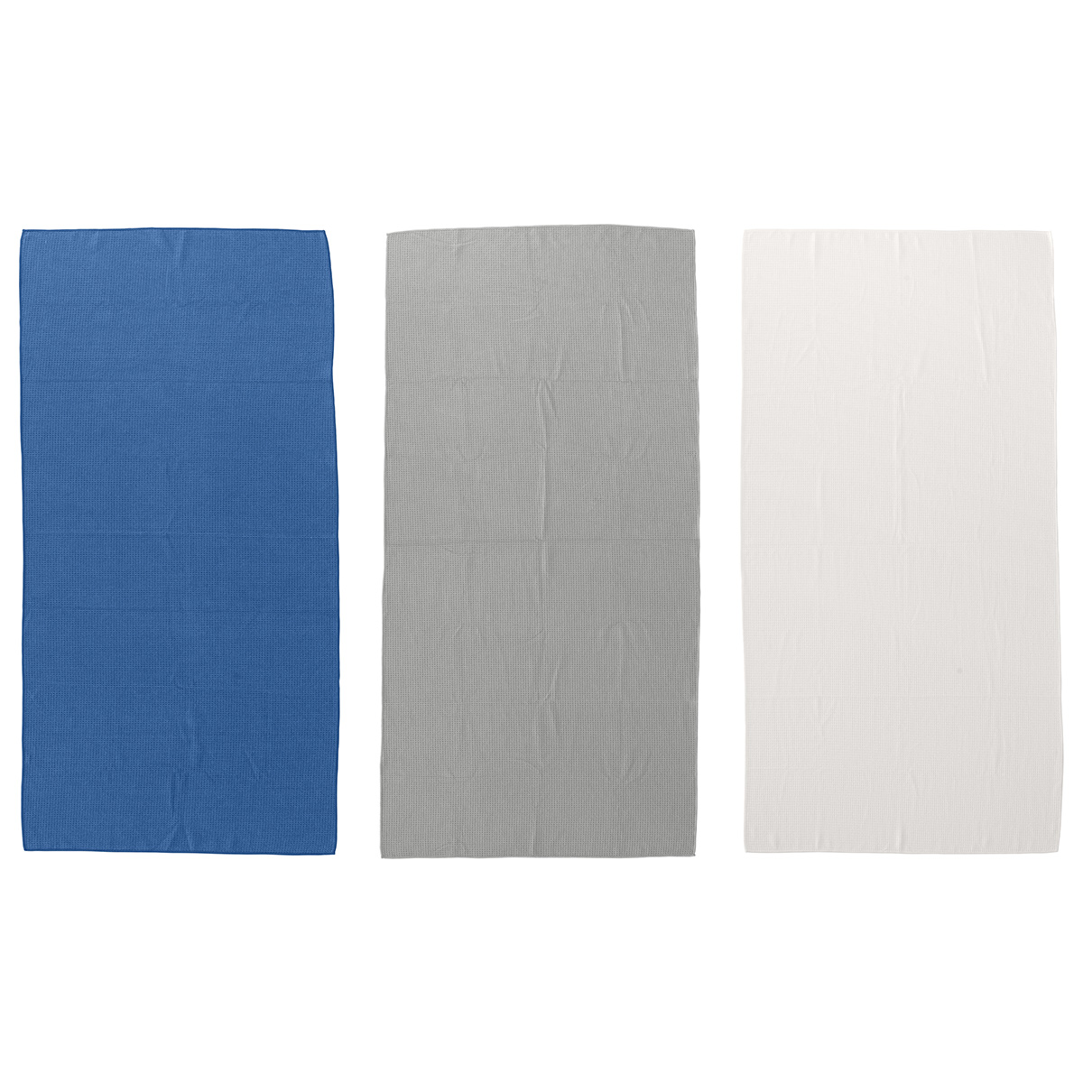 Seaside 30" x 60" Waffle Microfiber Beach Towel 8