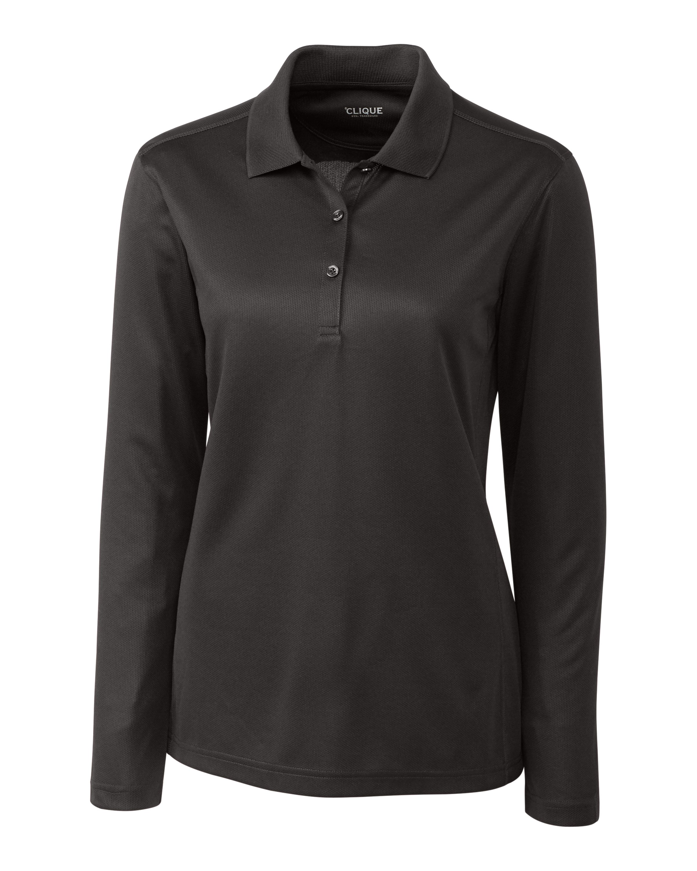 Clique Ice Pique Tech Womens Long Sleeve Polo 70