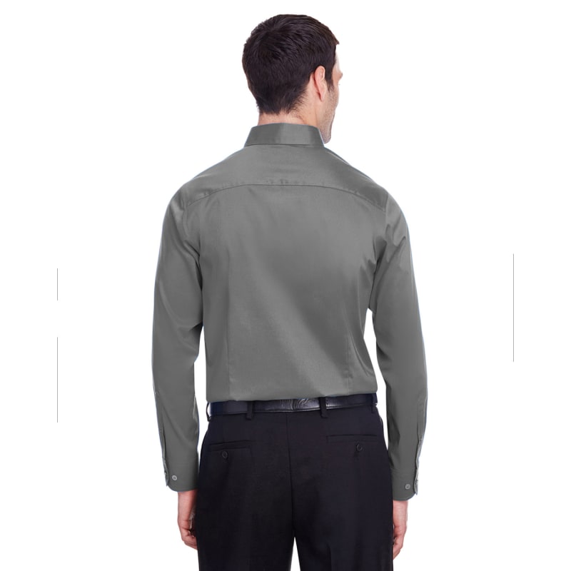 Devon & Jones Men's Crown Collection™ Stretch Broadcloth Slim Fit Shirt 6