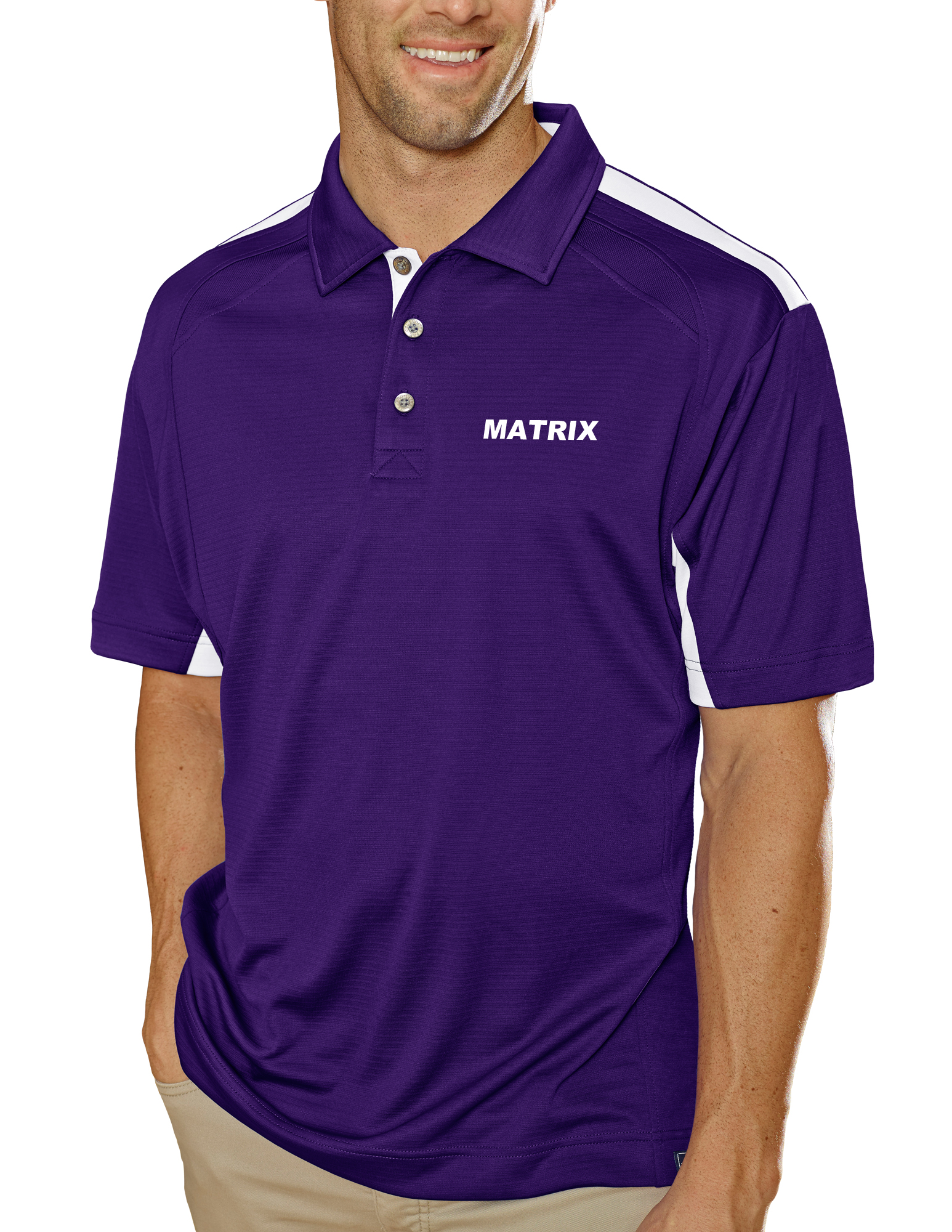 Men's Matrix Big Ottoman Polo Shirt 4