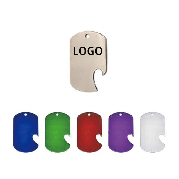Dog Tag W/ Bottle Opener 2