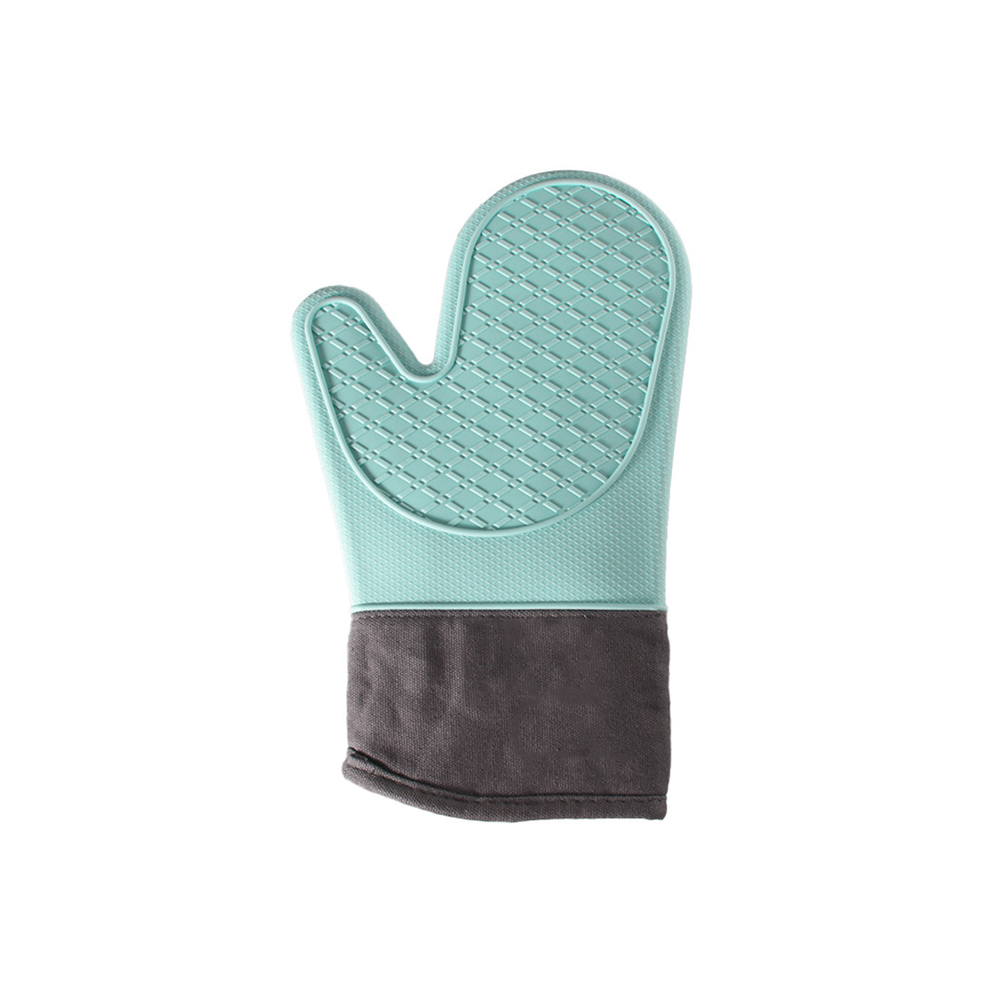 Heat Resistant Silicone Oven Mitt With Textured Grip 7