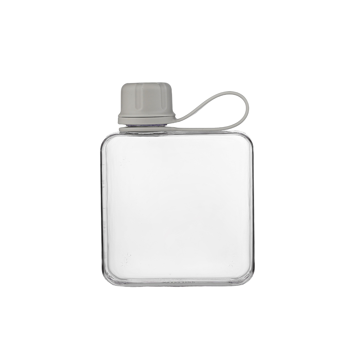 Clear Flat Sports Water Bottle 7