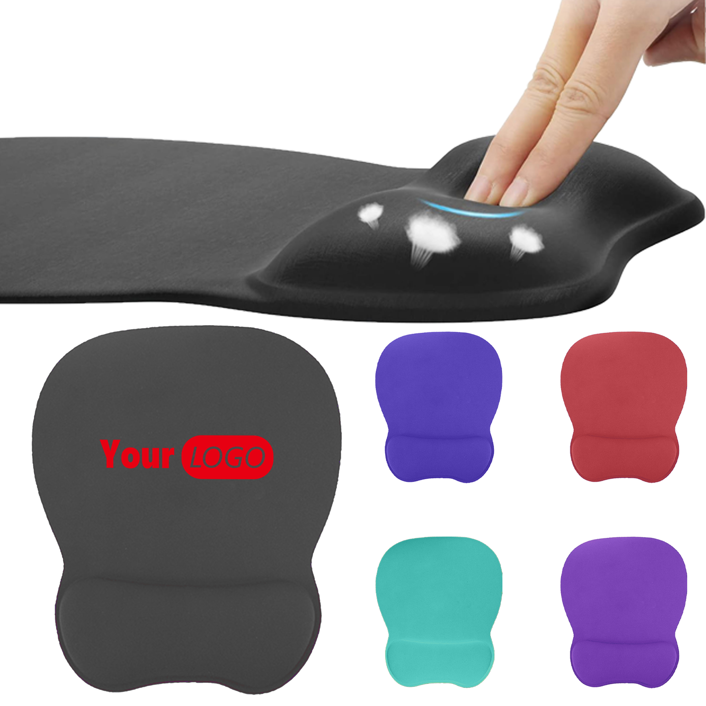 Natural Rubber Stylish And Supportive Mouse Pad For Comfort And Precision 2
