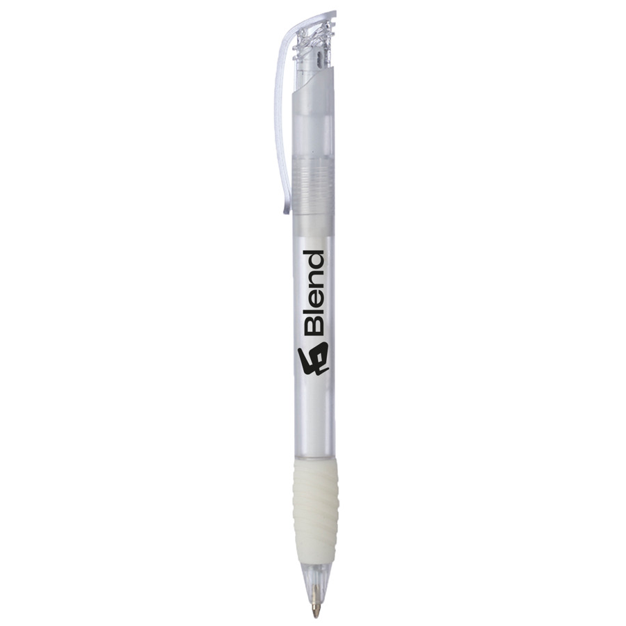 Translucent Ballpoint Grip Pens 12