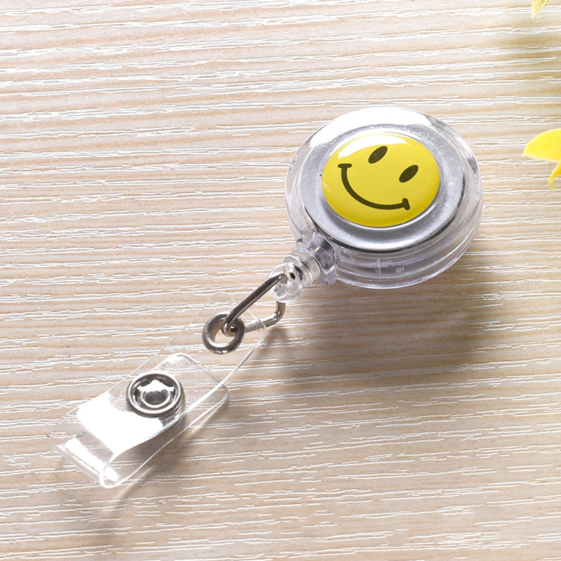 Telescopic Badge Reel with Metal Clip 3