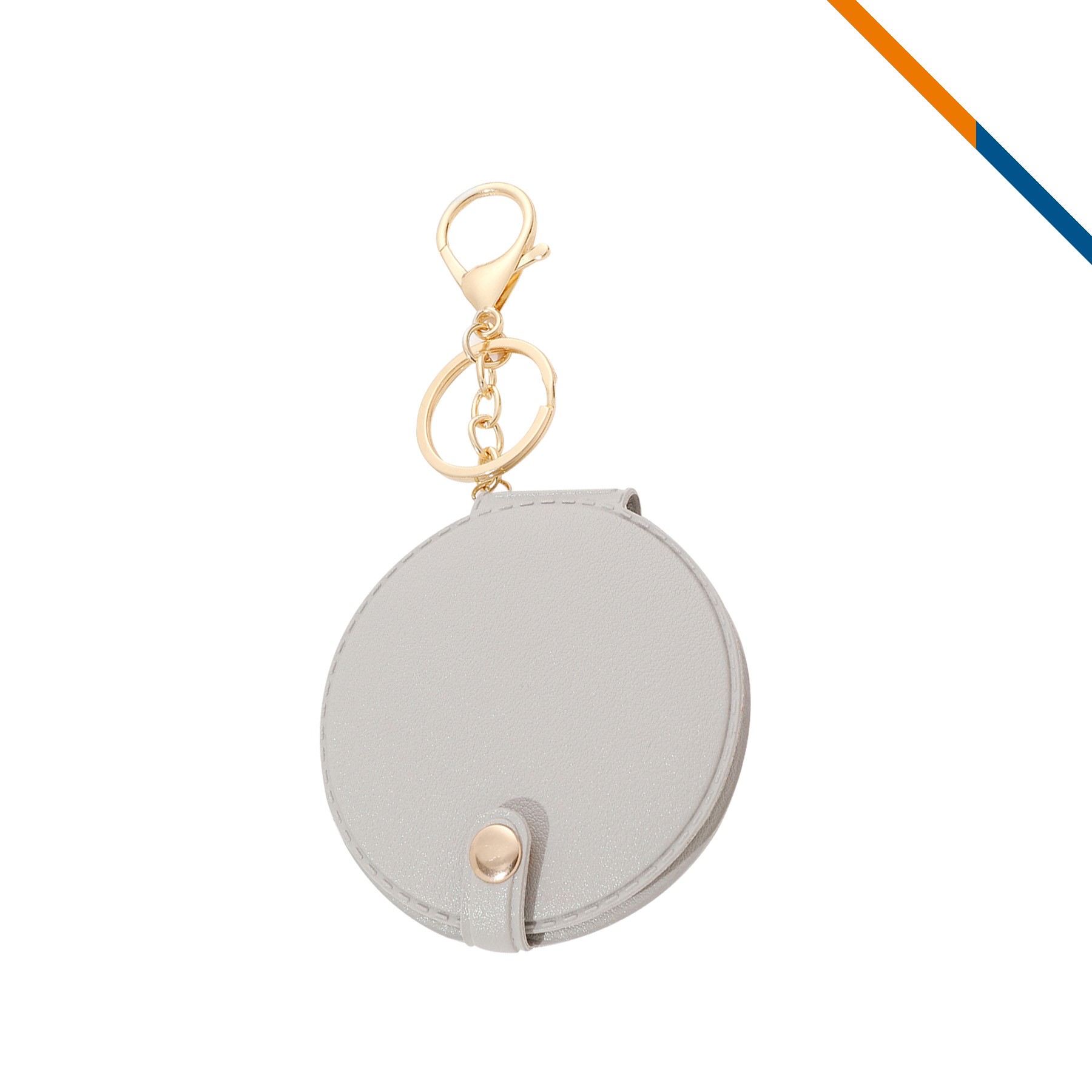 PeltGlow Leather Keychain Compact Mirror 9