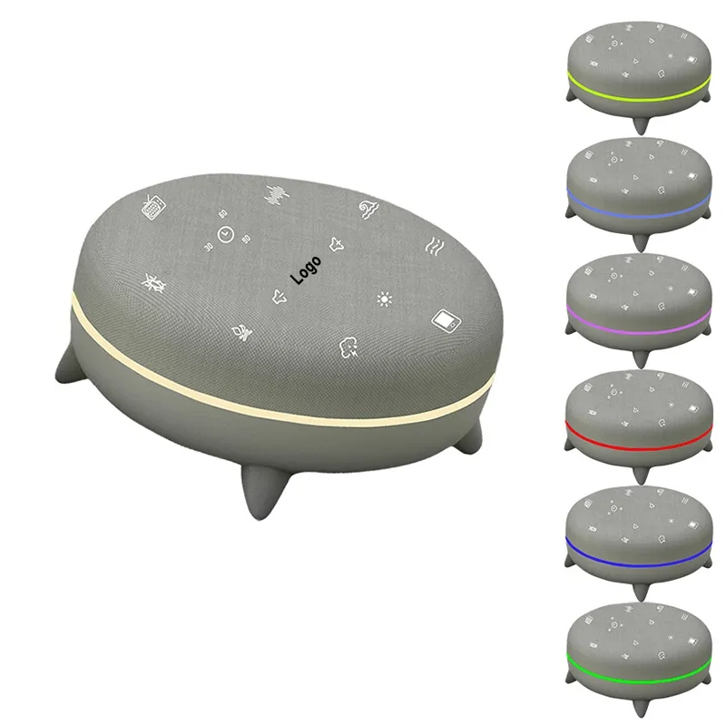 White Noise Sound Machine with Night Lights 7 Soothing 3