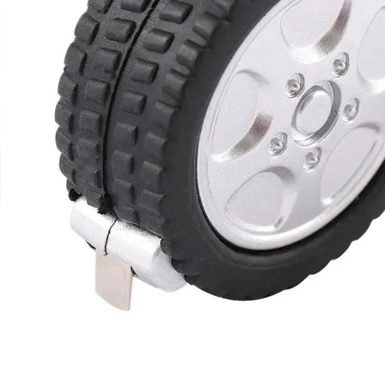 Tire Shape Retractable Tape Measure Keychain 5