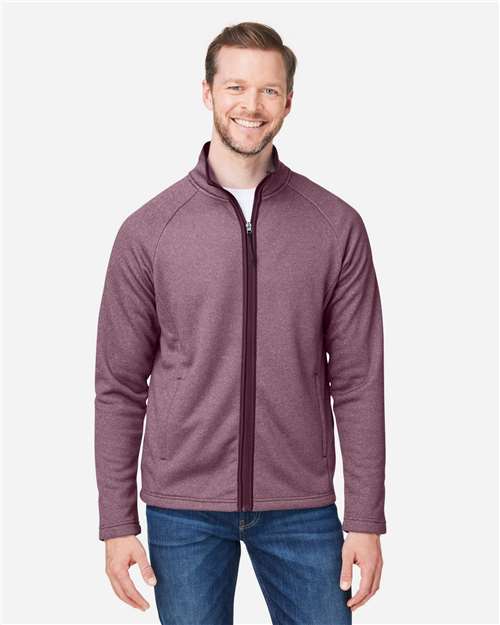 Men's Venture Heathered Stripe Full-Zip Jacket - CE72 5