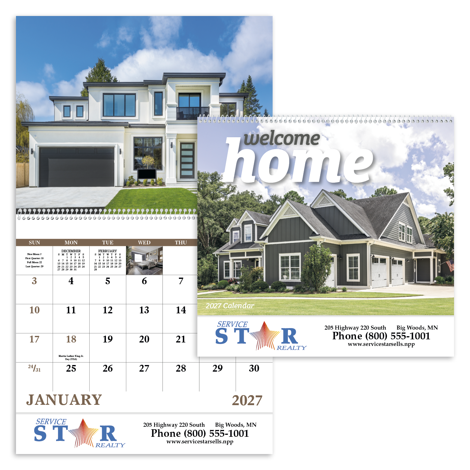 Good Value™ Welcome Home - Spiral Calendar 47